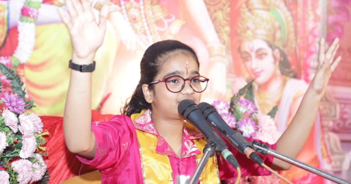 Surat’s 11-year-old spiritual speaker Bhavika Maheshwari donates Rs. 50 lakh to Shri Ram Janmabhoomi Trust